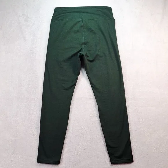 OLD NAVY Extra High-Waisted Cloud Comfy Leggings Women's Size L GREEN Active Gym - Picture 2 of 8